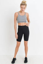 Load image into Gallery viewer, Highwaist Bermuda Leggings with Vertical Zipper