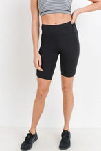 Load image into Gallery viewer, Highwaist Bermuda Leggings with Vertical Zipper