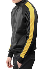 Load image into Gallery viewer, PORT TRACK JACKET- BLACK/YW
