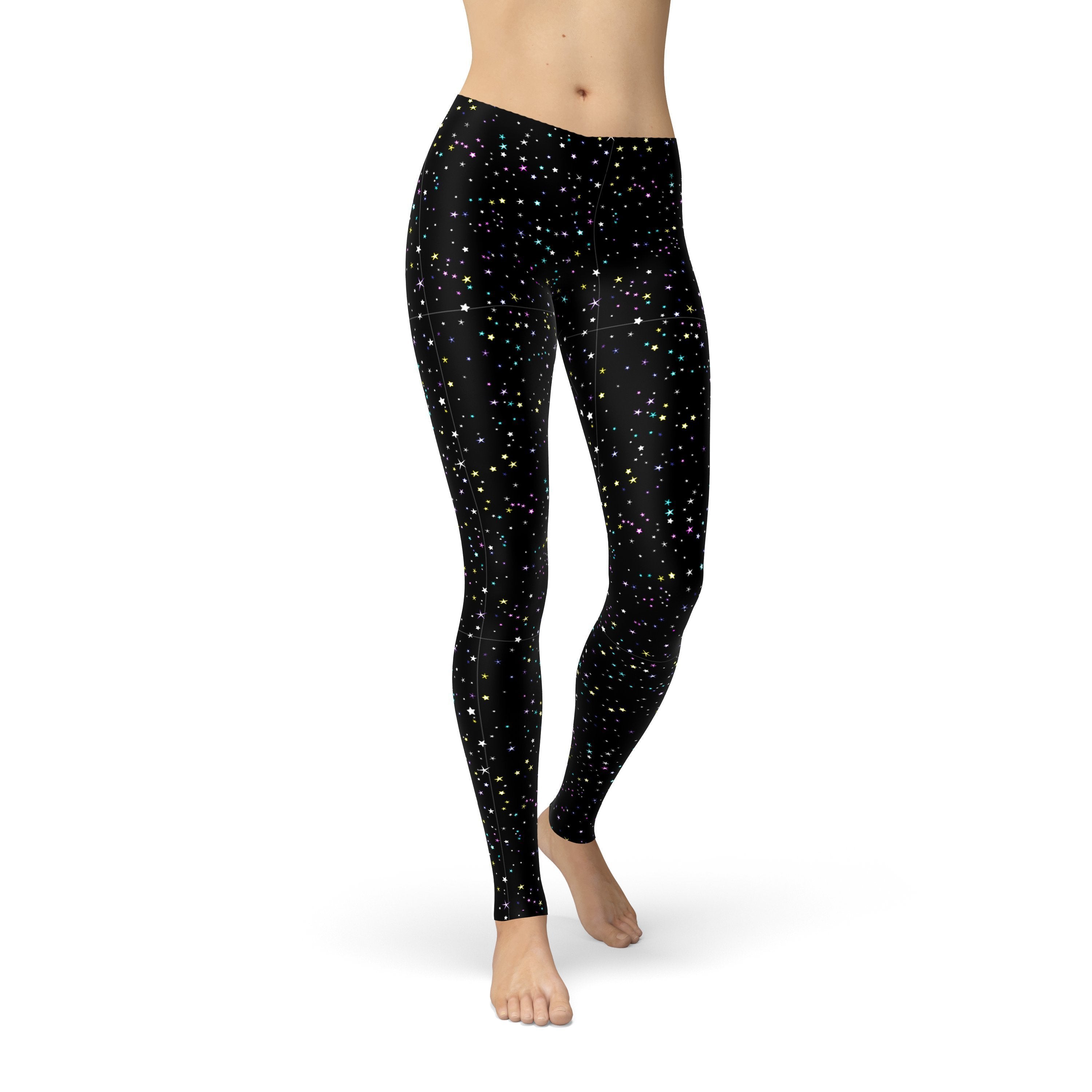 Avery Leggings - Black / White