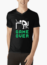 Load image into Gallery viewer, Game Over V-Neck T-shirt
