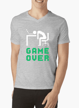 Load image into Gallery viewer, Game Over V-Neck T-shirt
